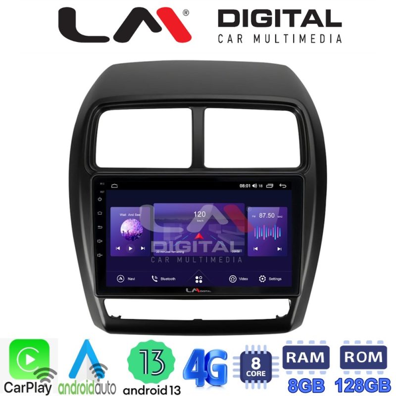 LM Digital - LM ZT8318 GPS Οθόνη OEM Multimedia Αυτοκινήτου για Mitsubishi ASX 2020 > 2023 (CarPlay/AndroidAuto/BT/GPS/WIFI/GPRS) - Image 2